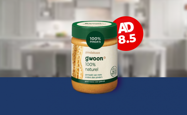 NLfood nieuws | G'woon pindakaas als beste getest!&#160;